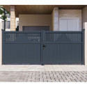 X-Metal Portails en aluminium Aluminium Anthracite