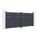 X-Metal Portails en aluminium Aluminium Anthracite