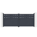 X-Metal Portails en aluminium Aluminium Anthracite