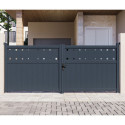 X-Metal Portails en aluminium Aluminium Anthracite