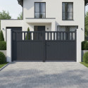 X-Metal Portails en aluminium Aluminium Anthracite