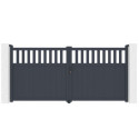 X-Metal Portails en aluminium Aluminium Anthracite