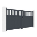 X-Metal Portails en aluminium Aluminium Anthracite