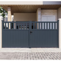 X-Metal Portails en aluminium Aluminium Anthracite