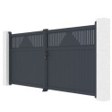 X-Metal Portails en aluminium Aluminium Anthracite