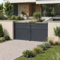 X-Metal Portails en aluminium Aluminium Anthracite