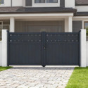 X-Metal Portails en aluminium Aluminium Anthracite