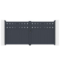 X-Metal Portails en aluminium Aluminium Anthracite