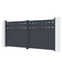 X-Metal Portails en aluminium Aluminium Anthracite