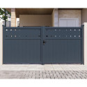 X-Metal Portails en aluminium Aluminium Anthracite