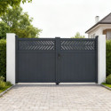 X-Metal Portails en aluminium Aluminium Anthracite