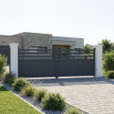 X-Metal Portails en aluminium Aluminium Anthracite