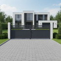 X-Metal Portails en aluminium Aluminium Anthracite
