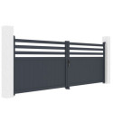 X-Metal Portails en aluminium Aluminium Anthracite