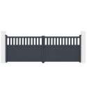 X-Metal Portails en aluminium Aluminium Anthracite