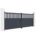 X-Metal Portails en aluminium Aluminium Anthracite