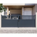 X-Metal Portails en aluminium Aluminium Anthracite