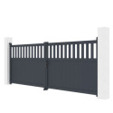 X-Metal Portails en aluminium Aluminium Anthracite