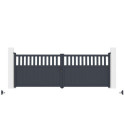 X-Metal Portails en aluminium Aluminium Anthracite