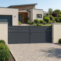 X-Metal Portails en aluminium Aluminium Anthracite