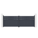 X-Metal Portails en aluminium Aluminium Anthracite