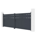 X-Metal Portails en aluminium Aluminium Anthracite