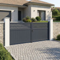 X-Metal Portails en aluminium Aluminium Anthracite