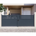 X-Metal Portails en aluminium Aluminium Anthracite