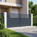 X-Metal Portails en aluminium Anthracite