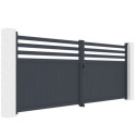 X-Metal Portails en aluminium Anthracite