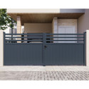 X-Metal Portails en aluminium Anthracite