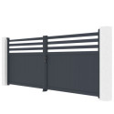 X-Metal Portails en aluminium Anthracite