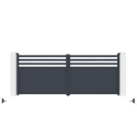 X-Metal Portails en aluminium Anthracite