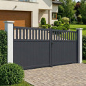 X-Metal Portails en aluminium Aluminium Anthracite