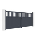 X-Metal Portails en aluminium Aluminium Anthracite