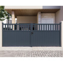 X-Metal Portails en aluminium Aluminium Anthracite