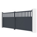 X-Metal Portails en aluminium Aluminium Anthracite