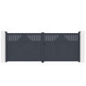 X-Metal Portails en aluminium Aluminium Anthracite