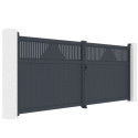 X-Metal Portails en aluminium Aluminium Anthracite