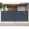 X-Metal Portails en aluminium Aluminium Anthracite
