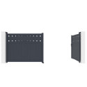 X-Metal Portails en aluminium Aluminium Anthracite