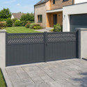 X-Metal Portails en aluminium Aluminium Anthracite