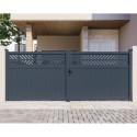 X-Metal Portails en aluminium Aluminium Anthracite