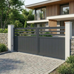 X-Metal Portails en aluminium Aluminium Anthracite
