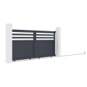 X-Metal Portails en aluminium Aluminium Anthracite