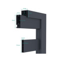 X-Metal Portails en aluminium Aluminium Anthracite