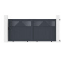 X-Metal Portails en aluminium Aluminium Anthracite