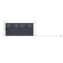 X-Metal Portails en aluminium Aluminium Anthracite