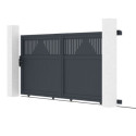 X-Metal Portails en aluminium Aluminium Anthracite