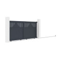 X-Metal Portails en aluminium Aluminium Anthracite